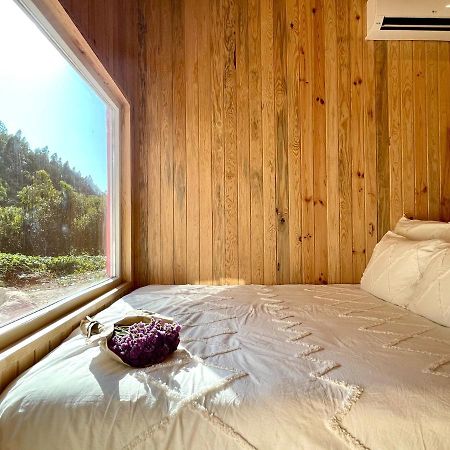 Nativo Natureza Pink Wood Cabin Cela  المظهر الخارجي الصورة