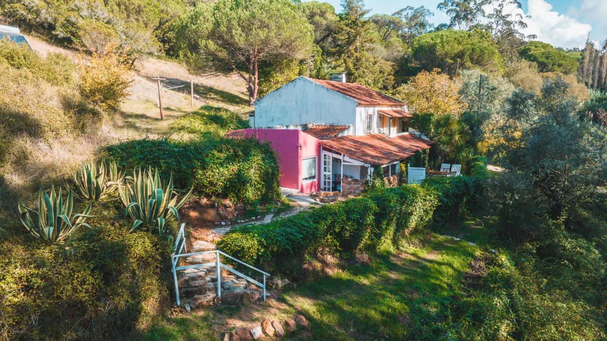 Nativo Natureza Pink Wood Cabin Cela  المظهر الخارجي الصورة