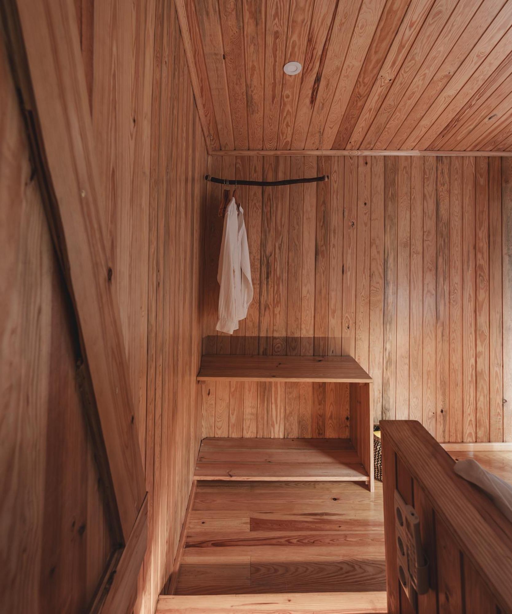 Nativo Natureza Pink Wood Cabin Cela  المظهر الخارجي الصورة